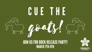 Bock Release Party at Fibonacci!