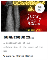 Burlesque is...