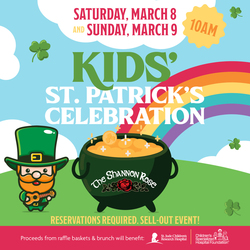 Kids’ St. Patrick’s Celebration at The Shannon Rose Clifton and Ramsey