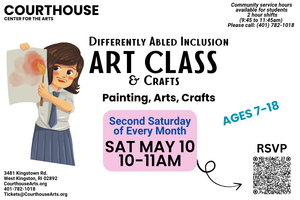 Differently Abled Inclusive Arts & Crafts Class 5/10 SAT 10AM