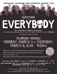 Auditions for ages 14 - 20 in Middletown