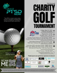 3rd Annual Erase PTSD Now Charity Golf Classic