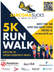 Sarcoma Sucks 5k+ Run/Walk