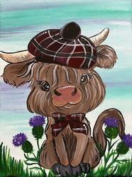 “Scottish Mooood" In-Studio Paint Party!