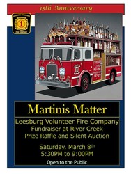 Leesburg Volunteer Fire Company Annual Martinis Matter Fundraiser