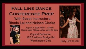 Fall Line Dance Conference Prep - Early Bird Registration ends 6/15/25!