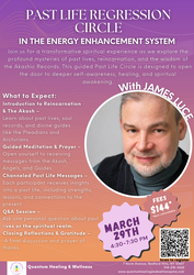 Past Life Regression Circle with James Luce