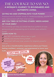 The Courage to Say No: A Woman's Journey to Boundaries and Authentic Living with Nedjma Sitadevi