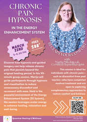 Chronic Pain Hypnosis IN THE ENERGY ENHANCEMENT SYSTEM with Marija Mikolajczak