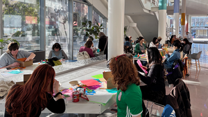 Free Art Workshop: Shape Stamps