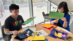 Free Art Workshop: Healing Garden Tunnel Book