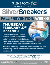 Week 5: Zumba Fall Prevention with Glenbrooke Senior Living