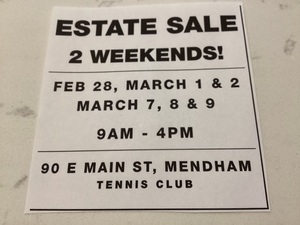 Estate Sale