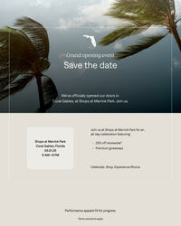 Rhone Grand Opening at Shops of Merrick Park