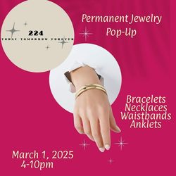 Permanent Jewelry Pop-Up at Areni Wine Room Retreat