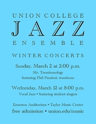 Union College Jazz Ensemble - Winter Concert, Mr. Trombonolgy