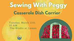 Sewing With Peggy: Casserole Dish Carrier