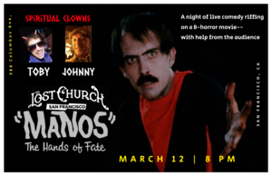Toby's Weird Movie Night: Manos Hands of Fate