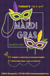 Fat Tuesday at Tuman’s Tap & Grill
