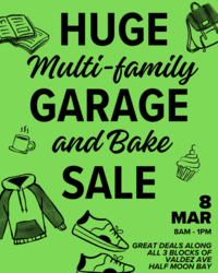 Huge Multi-Family Garage and Bake Sale