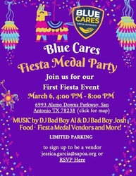 2025 Blue Cares Fiesta Medal Party