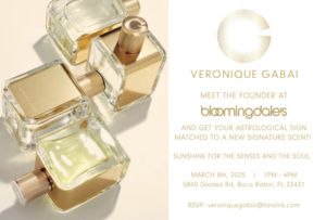 An Exclusive Fragrance Experience with Veronique Gabai