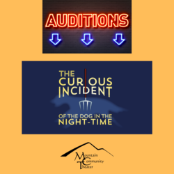 MCT Announces Auditions for "The Curious Incident of the Dog in the Night-Time:"