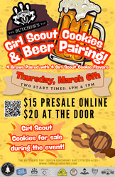 Girl Scout Cookies and Beer Pairing at The Butcher's Tap