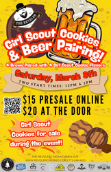 Girl Scout Cookies & Beer Pairing at The Reveler
