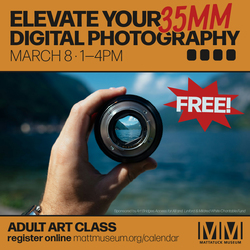 Adult Art Workshop: Elevate Your 35 mm Digital Photography