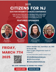 Citizens for New Jersey Election Integrity Conference