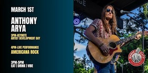 Anthony Arya – Live at Music City SF | Free Entry!