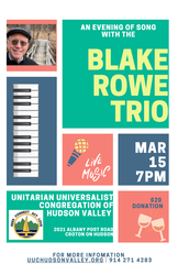 An Evening of Song with The Blake Rowe Trio