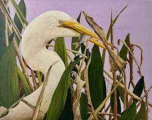 Texas Wildlife Painting of Laura P. Wright
