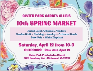 10th GINTER PARK GARDEN CLUB SPRING MARKET