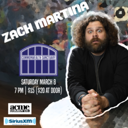 ZACH MARTINA presented by Commonwealth Sanctuary