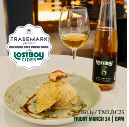 4 Course Cider Pairing Dinner