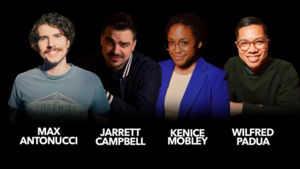 Wilfred Padua, Max Antonucci, Kenice Mobley, Jarrett Campbell