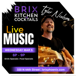 Tyler Nielson Live at BRIX Kitchen+Cocktails