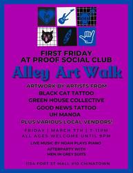 First Friday at Proof Social Club