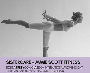 SisterCare + Jamie Scott Fitness Vinyasa Flow Yoga Class