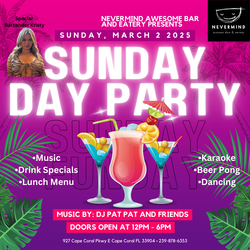 Sunday Funday Day Party