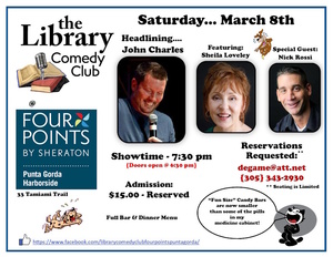 The Library Comedy Club Show