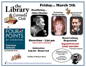 The Library Comedy Club Show