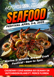 Treasure Coast Seafood Festival & Marine & Wildlife Art Fest – Hutchinson Island