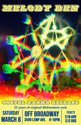 Melody Den “Gospel Karma” album release: Celebrating 25 years of original Midwestern rock