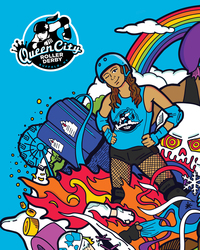 Queen City Roller Derby Game 5: Devil Dollies vs Saucies