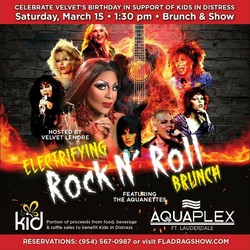 Aquaplex Fort Lauderdale’s Rock & Roll Birthday Brunch for Velvet Lenore to Benefit Kids In Distress