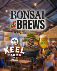 Bonsai & Brews at Keel Farms
