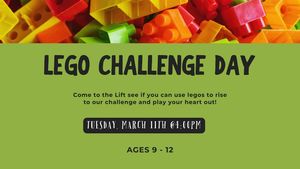 Tween Tuesdays: Lego Challenge Day